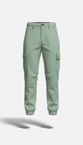 Cargo pants in soft sage - DRIPROAR